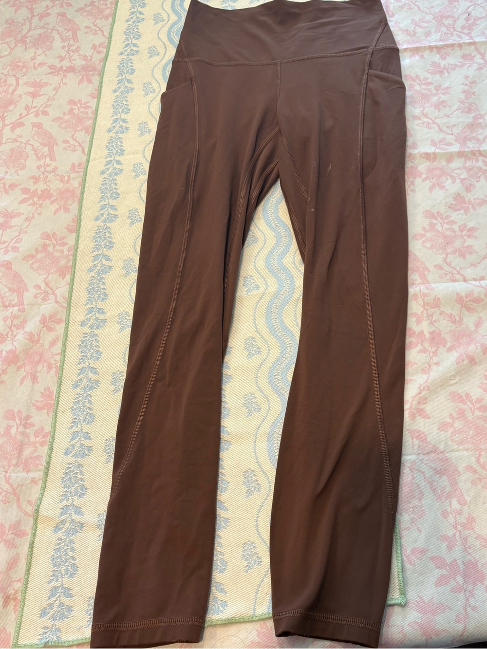 Lulu lemon Women's Brown High-Waist Leggings